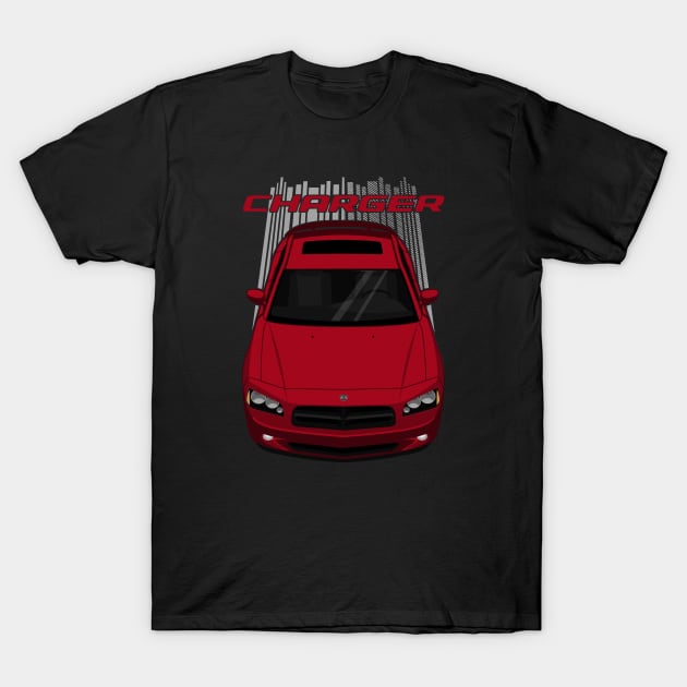 Charger RT 2006-2010 - Red T-Shirt by V8social